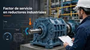 Factor de servicio reductores industriales en Chile