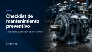 Checklist mantenimiento
