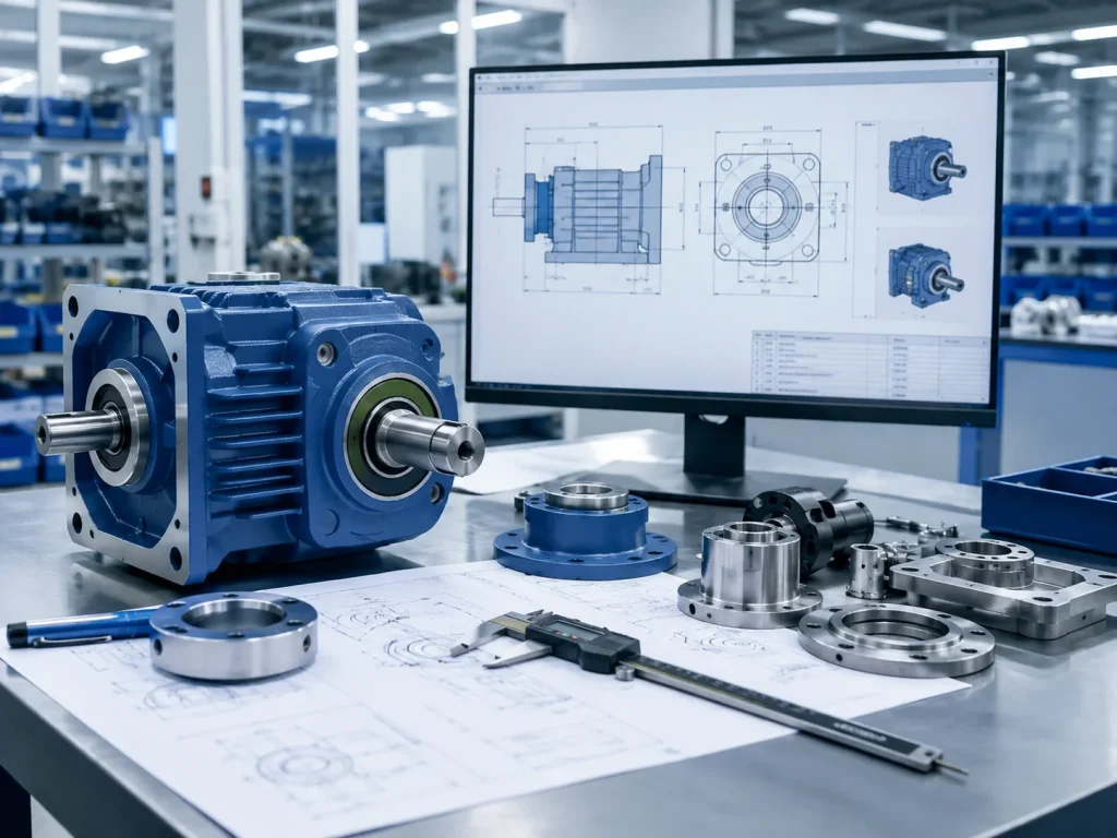 Ingeniería para selección y equivalencias de reductores industriales