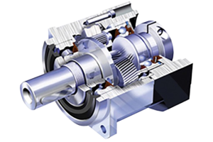 Reductor industrial en corte, dimensionamiento por torque, velocidad de salida y compatibilidad de eje y montaje