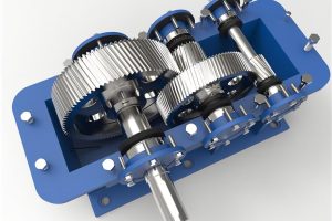 What-is-the-cause-of-the-wear-of-the-helical-gear-motor